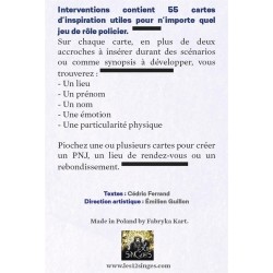 D3TROIT – Cartes Police – Interventions | Agorajeux