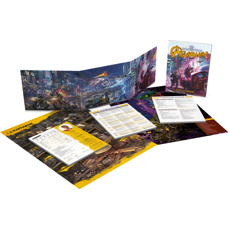 Shadowrun Anarchy V2 : Ecran de MJ