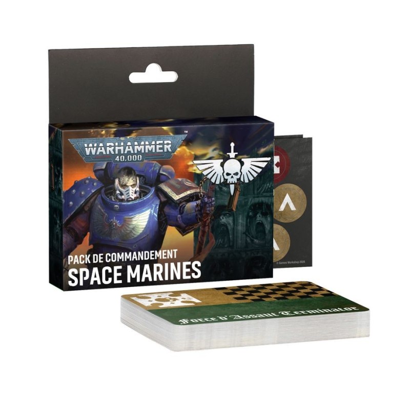Warhammer 40,000 – Pack de Commandement: Space Marines