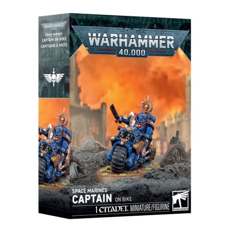 Space Marines - Capitaine à moto