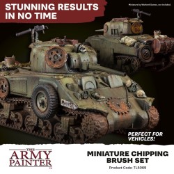 Miniature Chipping Brush Set | The Army Painter | Agorajeux
