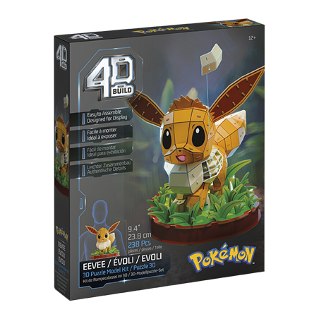 Boite : 4D Build Pokémon - Evoli