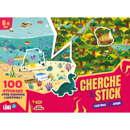 Cherche & Stick : Loch Ness & Jungle 2 | Loki | Agorajeux