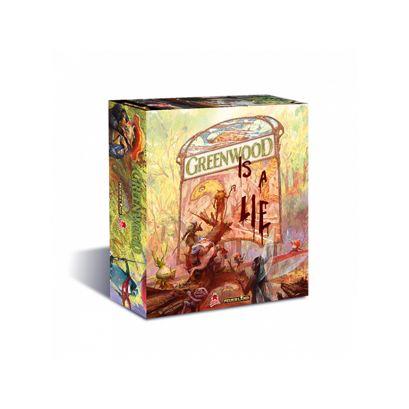 Boite du Jeu de plateau Greenwood, édition française par Super Meeple