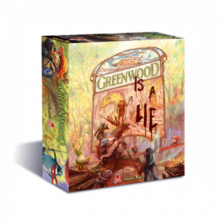 Boite du Jeu de plateau Greenwood, édition française par Super Meeple