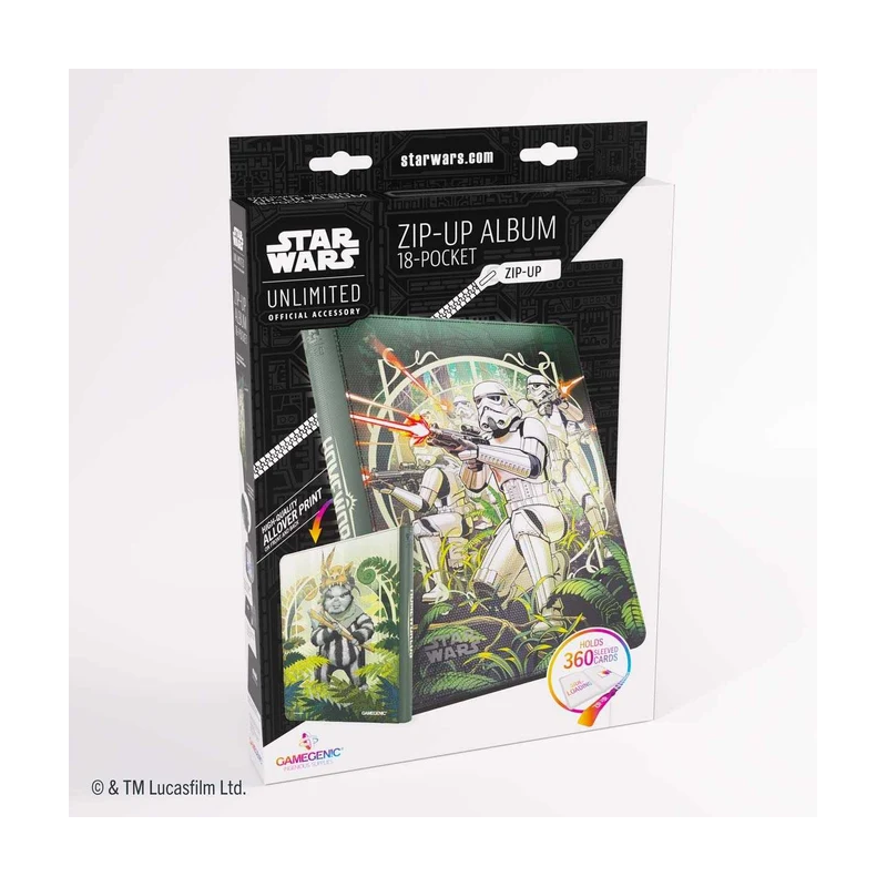 Star Wars Unlimited : Zip-Up Album 18-Pocket - Set 9: The First Legion & Teebo