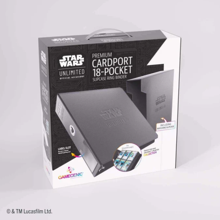 Gamegenic Star Wars: Unlimited Premium Cardport 18-Pocket
