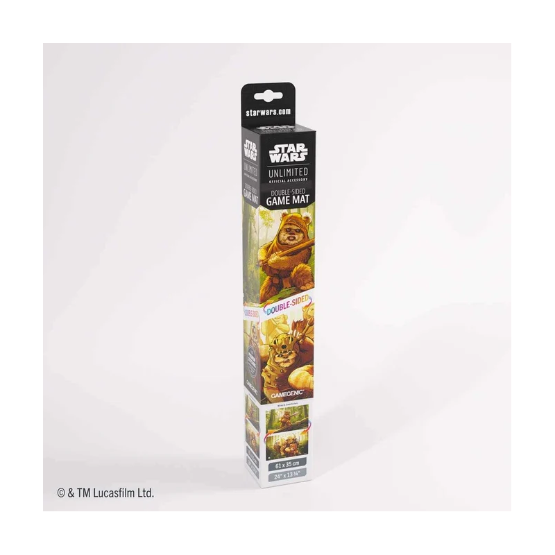 Gamegenic Star Wars: Unlimited Double-Sided Game Mat - Set 9: Wicket & Ewok Archers