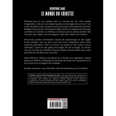 Colostle : Livre de base | Jeu de rôle solo | Agorajeux