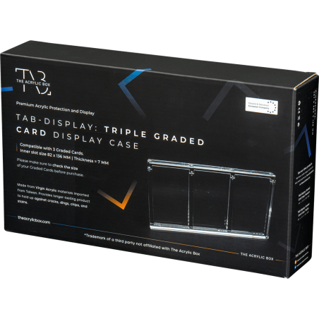 TAB - Display : Triple Graded Card Display Case