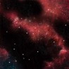 Space Game Mat - Crimson Gas Cloud
