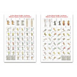 Acheter pack 3 planches de pions pour Diex Aïe - Agorajeux boutique wargame 