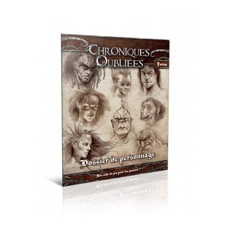 Chroniques oubliées - 5 dossiers de personnages
