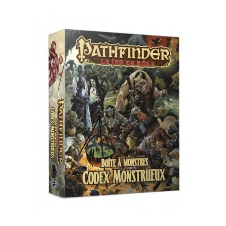 Pathfinder Boite Codex Monstrueux
