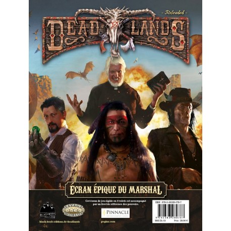 Deadlands - Ecran épique du Marshal