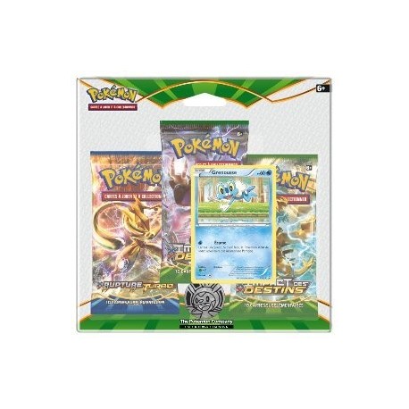 Tri Pack Pokémon XY10 Grenousse