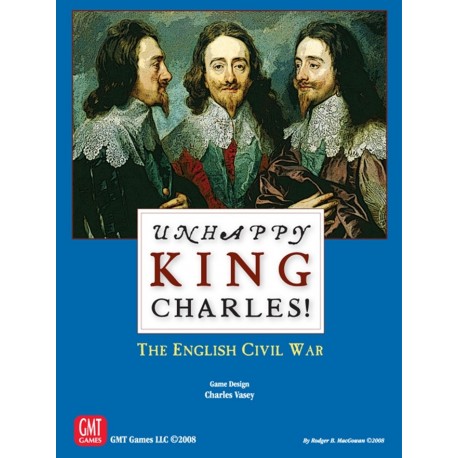 Unhappy King Charles ! Mounted map