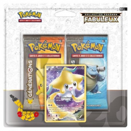 Duo Pack Collection Pokémon Fabuleux - Jirachi