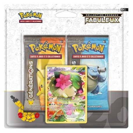 Duo Pack Collection Pokémon Fabuleux - Shaymin