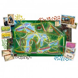 Acheter Les Aventuriers du Rail - Autour du Monde - Days of Wonder - Agorajeux boutique jeu de société