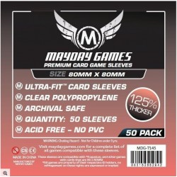 Card Game Sleeves - 80x80mm...