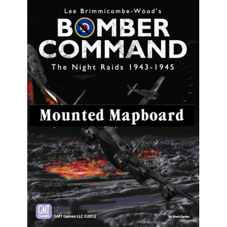 Bomber Command - mounted map