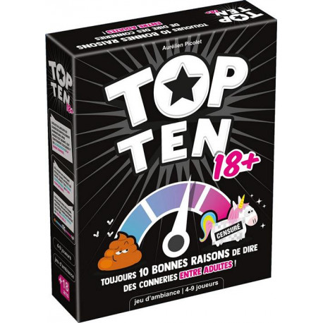 Top Ten 18+ - French version