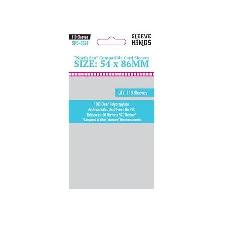 Sleeve Kings 54x86 mm (110)