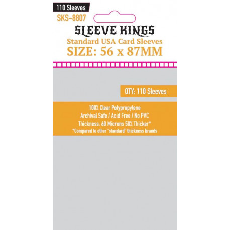 Sleeve Kings 56x87 mm (110)