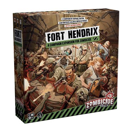 Zombicide 2e édition - Fort Hendrix - French version