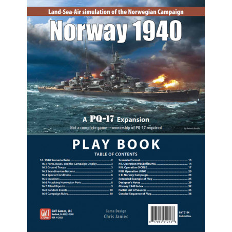 Buy Norway 1940: A PQ-17 Expansion - Agorajeux game store