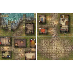 Buy RPG Maps & tokens: Box of Adventure - Coast of Dread - Agorajeux