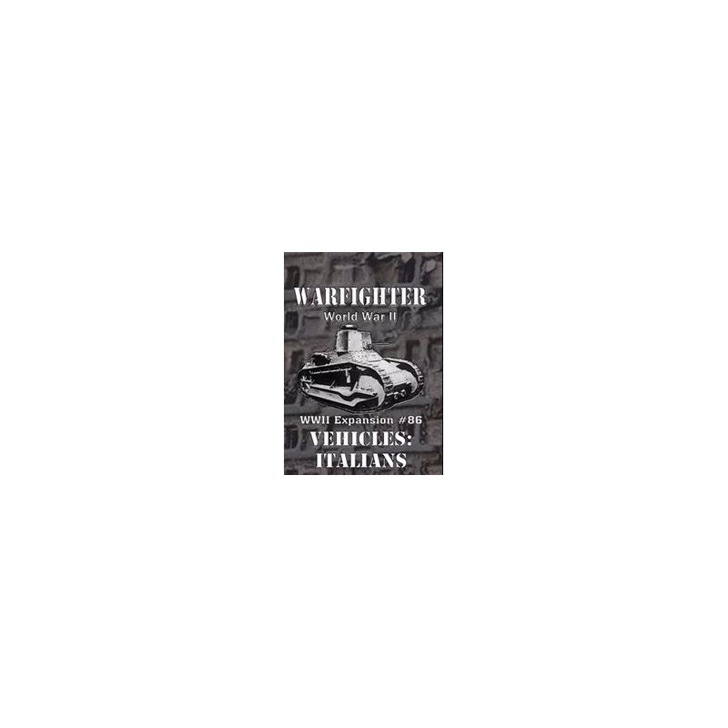 Warfighter WWII - exp86 - Vehicles Italian Army