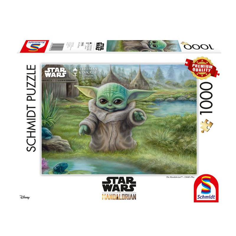 Star Wars puzzle - Mandalorian Childs Play