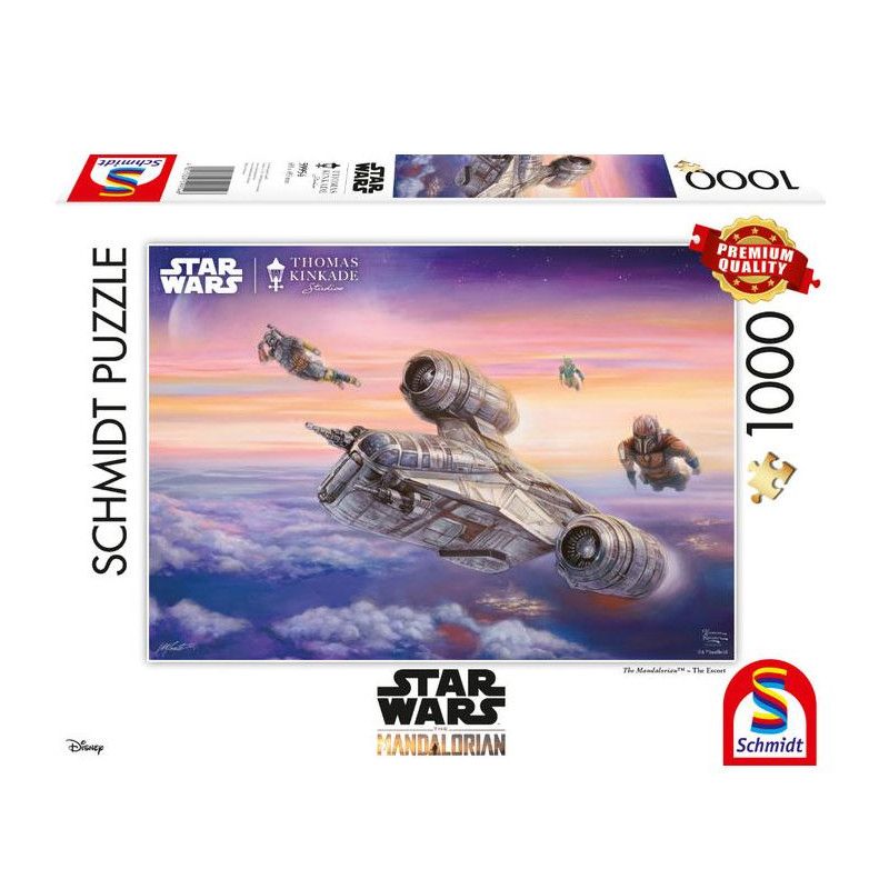 Star Wars puzzle - Mandalorian The Escort