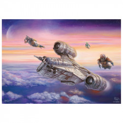Buy Star Wars puzzle - Mandalorian The Escort - Agorajeux Gamestore