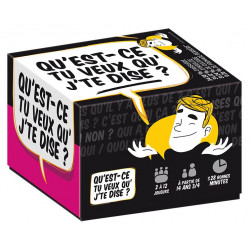 Qu’est-ce tu veux qu'j'te dise