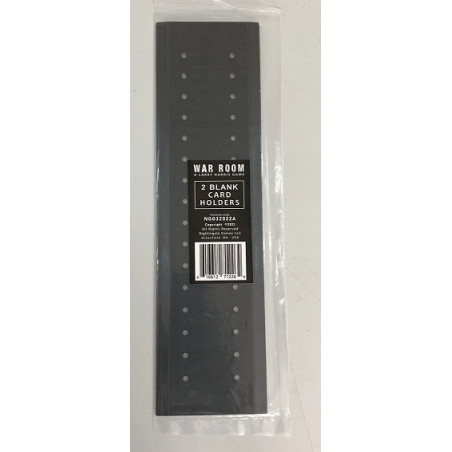 Buy WAR ROOM: Blank Black Card Holder (2)- Agorajeux