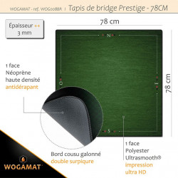 Buy Bridge Prestige mat 78x78cm - Agorajeux gamestore