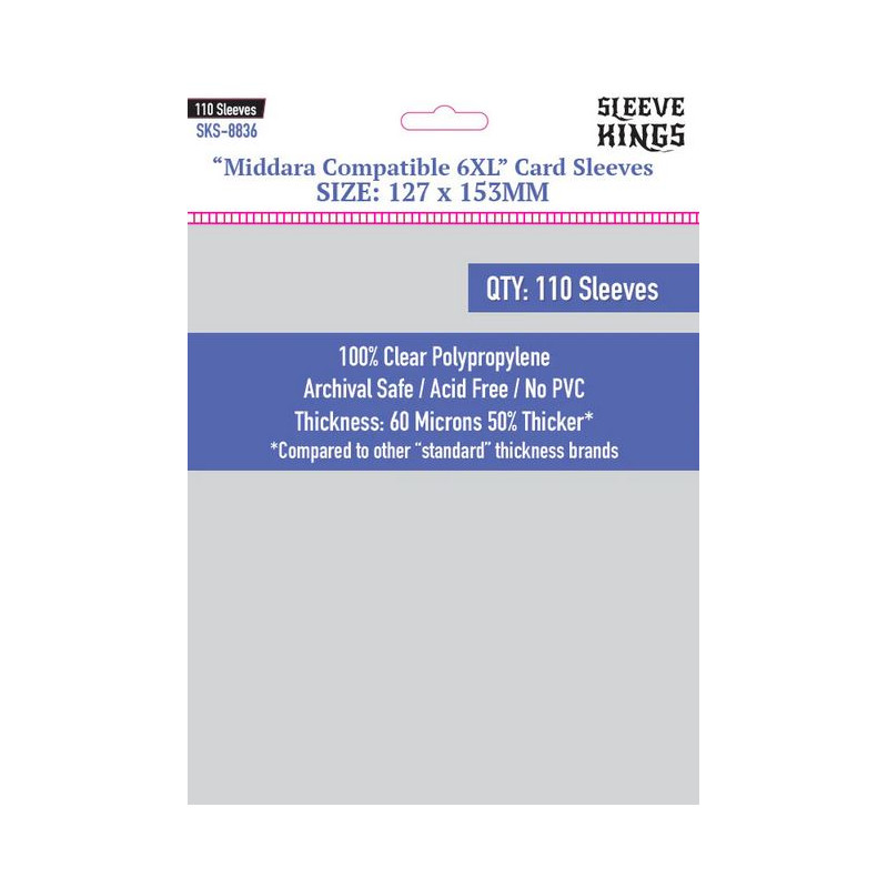 Sleeve Kings 6XL 127x153 mm (110)