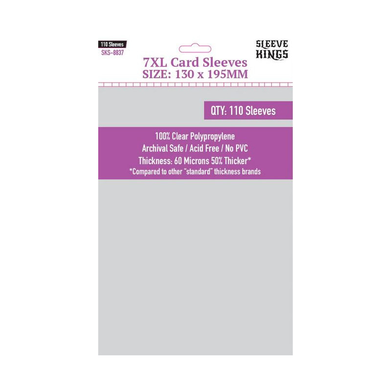 Sleeve Kings 7XL 130x195 mm (110)