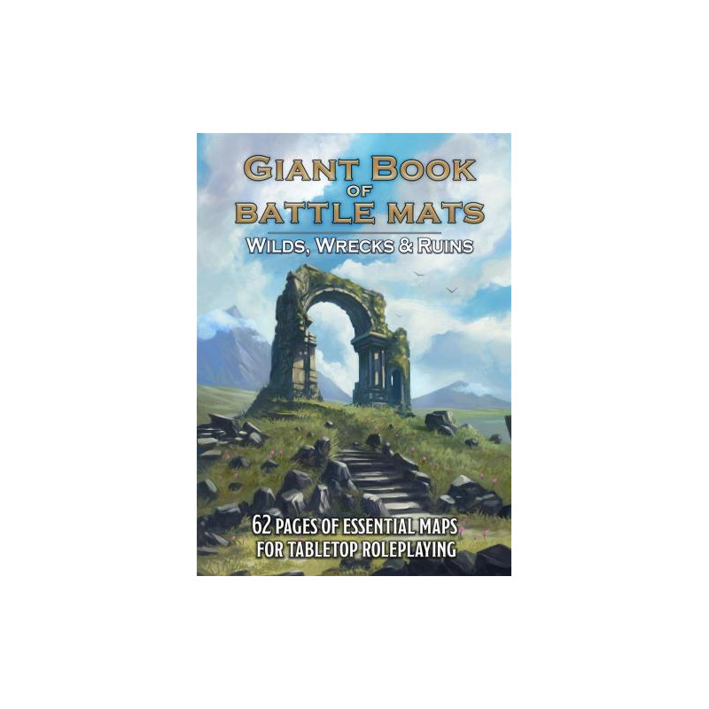 Buy Giant Book of Battle Mats Wrecks & Ruins - Loke Battle Mats - Agorajeux