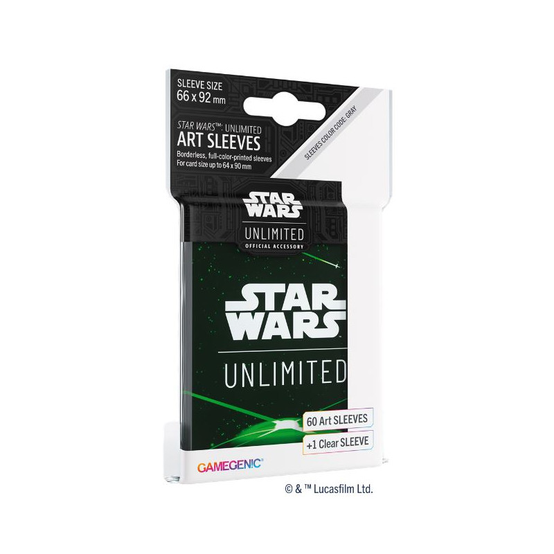 Star Wars Unlimited Art Sleeves Card Back Green