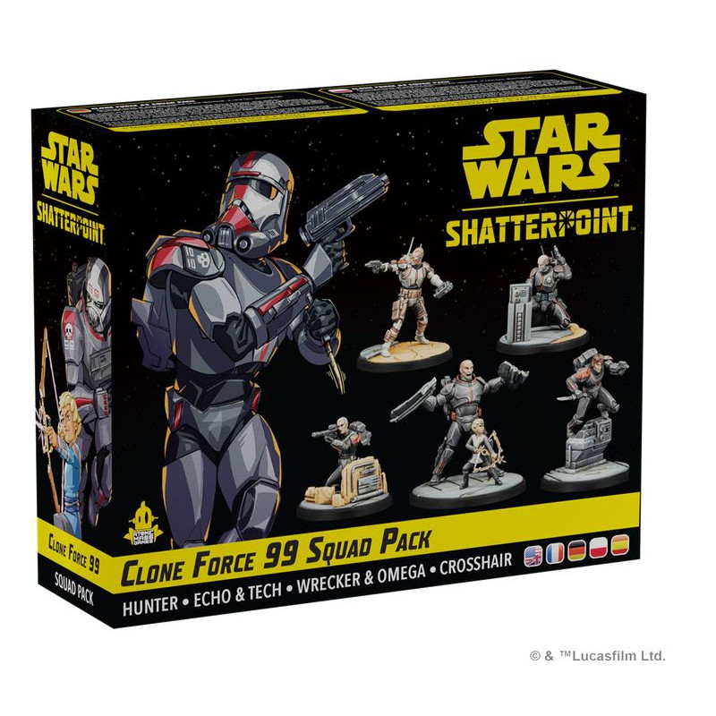 Star Wars - Shatterpoint - Clone Force 99 Squad Pack