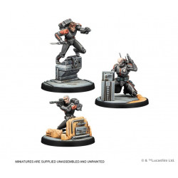 Star Wars Shatterpoint Clone Force 99 Squad Pack - Agorajeux