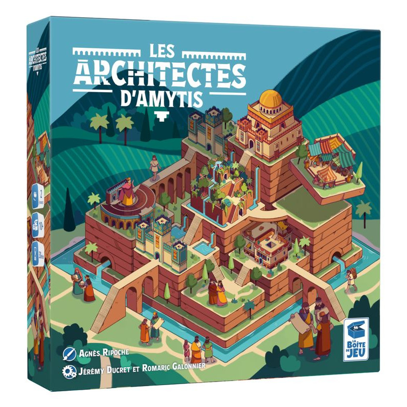 Buy Les Architectes d'Amytis - Boite de Jeu - Agorajeux