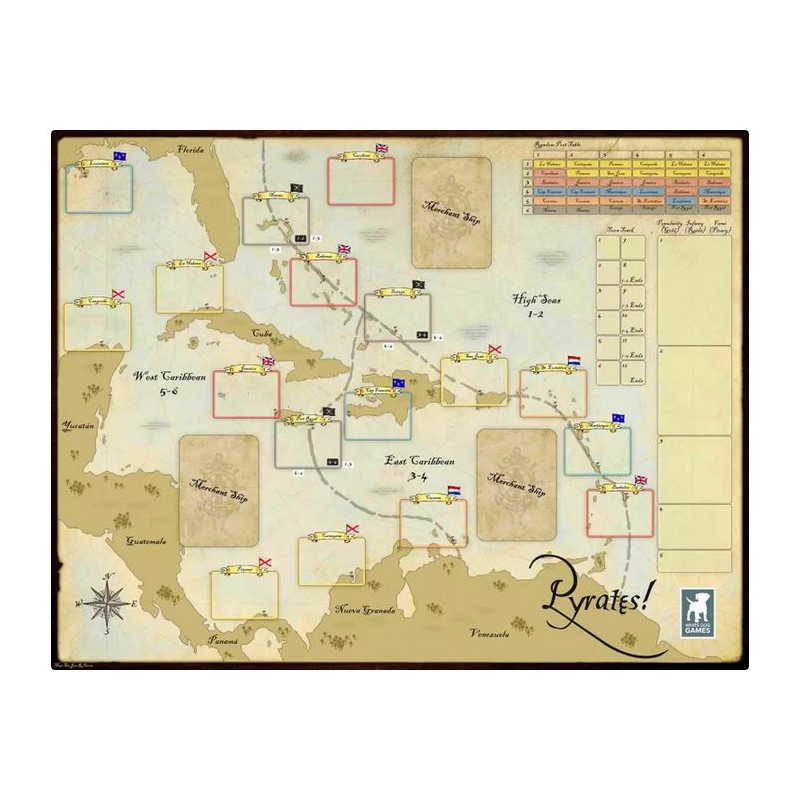 Pyrates - canvas map