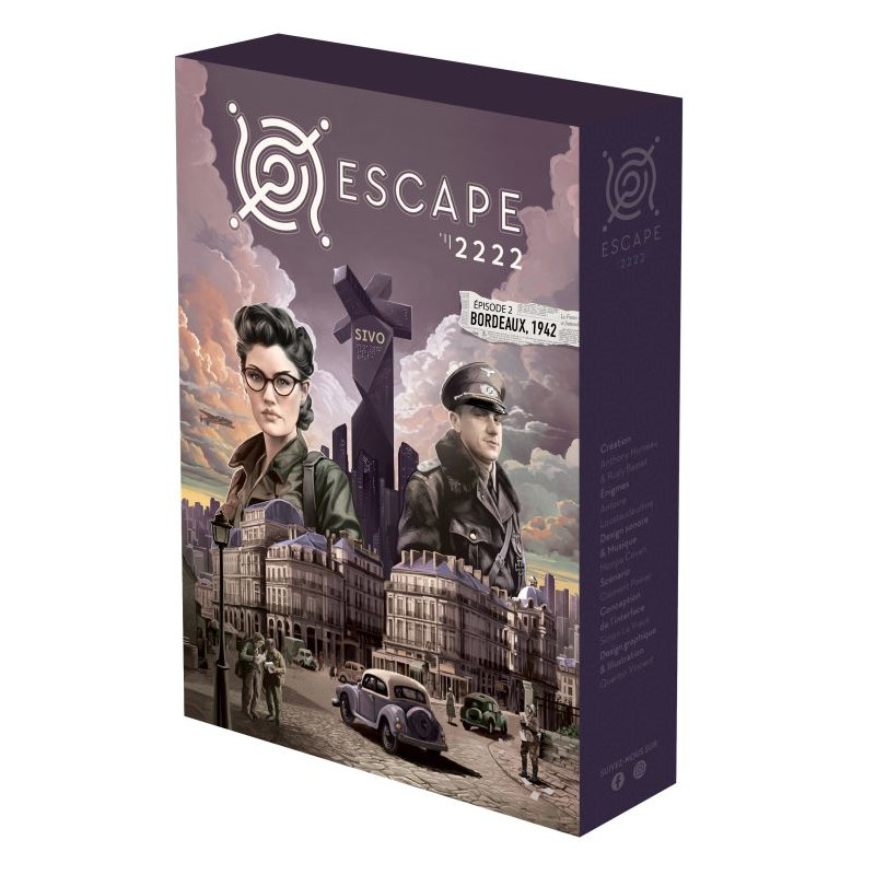 Escape 2222 - épisode 2 : Bordeaux 1942