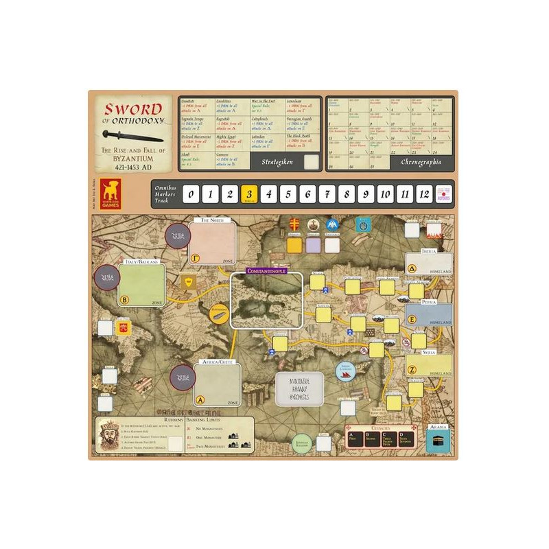 Sword of Orthodoxy - Canvas Map