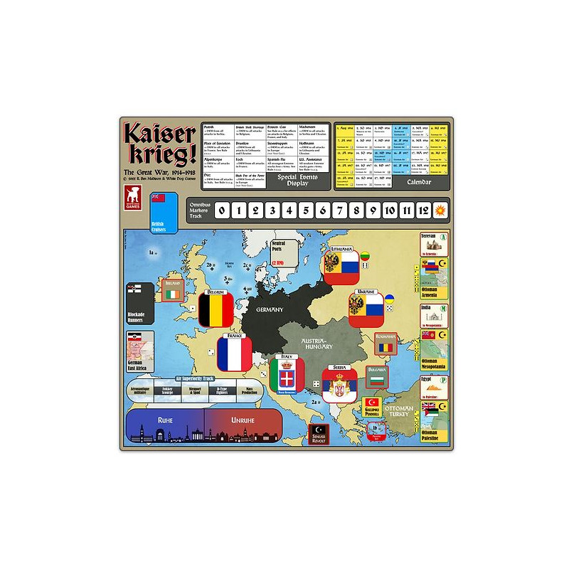 Kaiserkrieg - Canvas Map